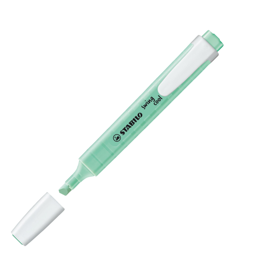 STABILO EVIDENZIATORE SWING COOL PASTEL VERDE MENTA 10 Pz